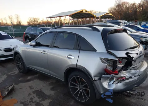 2003 Infiniti Fx35 from USA, damaged, VIN JNRAS08U43X100314